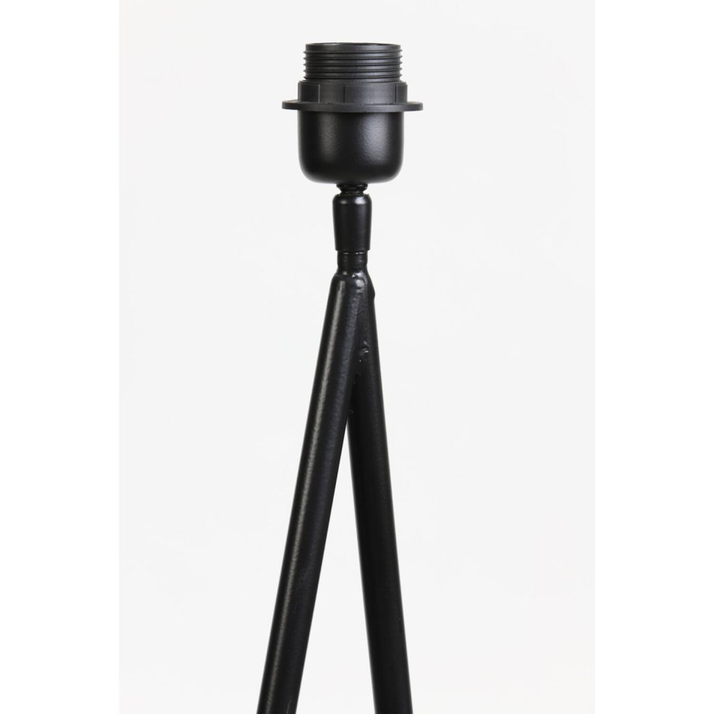Moderne druppel vloerlamp met blauwe velours kap Light & Living Tamsu - Afbeelding 3