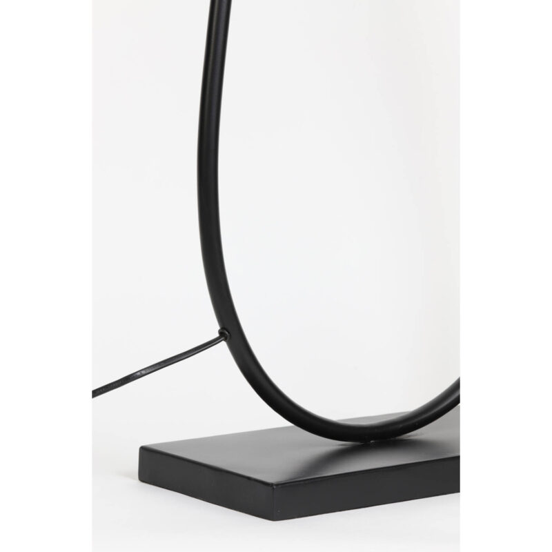 Moderne druppel vloerlamp met blauwe velours kap Light & Living Tamsu - Afbeelding 4