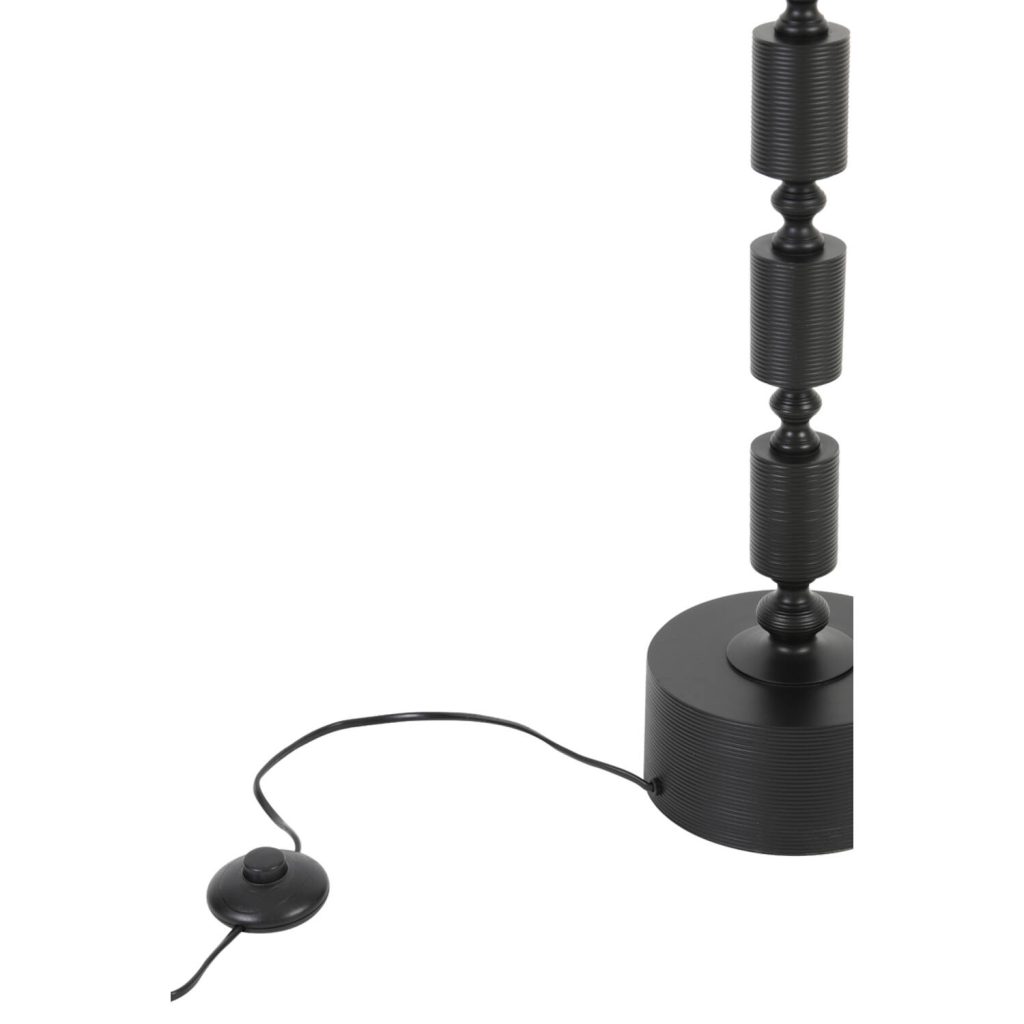 Donkere vloerlamp met groene velours kap Light & Living Gitaya - Afbeelding 3