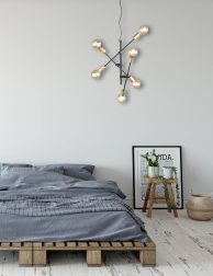 mock up wall interior. Wall art. 3d rendering, 3d illustration