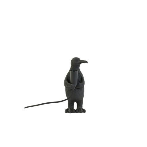 moderne-zwarte-pinguïn-tafellamp-light-and-living-penguin
