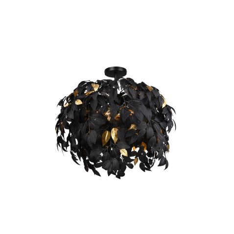 moderne-zwarte-plafondlamp-bladeren-reality-leavy-r60463032