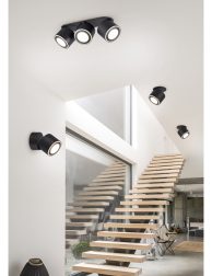 Staircase in a minimalist villa