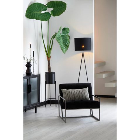 moderne-zwarte-ronde-lampenkap-light-and-living-livigno-1