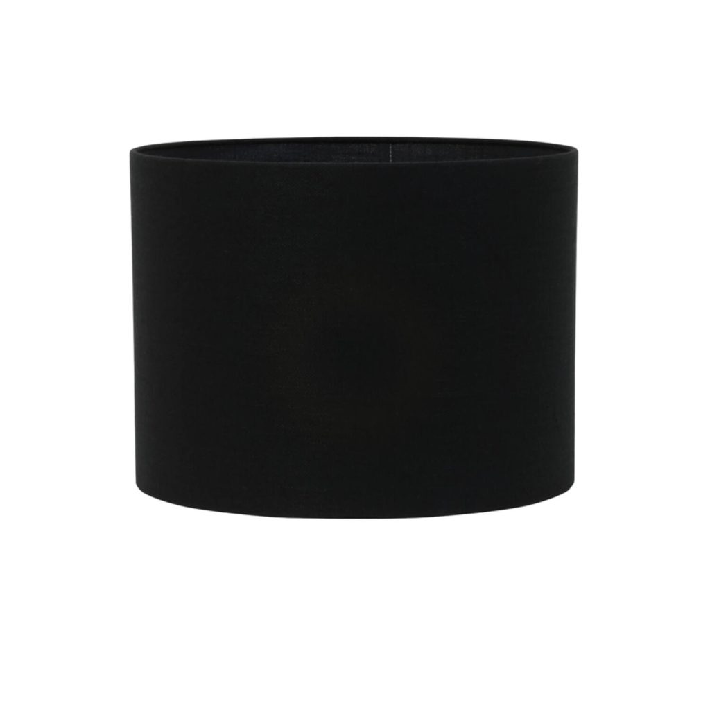 moderne-zwarte-ronde-lampenkap-light-and-living-livigno