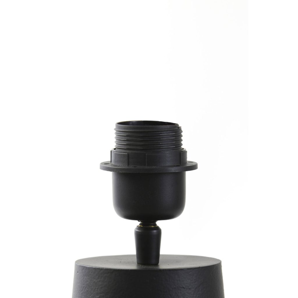 Zwarte ronde tafellamp met lichtgroene kappen Light & Living Shaka - Afbeelding 3