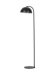 moderne-zwarte-vloerlamp-bolle-lampenkap-light-and-living-mette