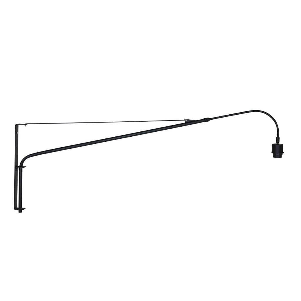 Moderne zwarte wandlamp met boog Steinhauer Elegant classy - Afbeelding 16