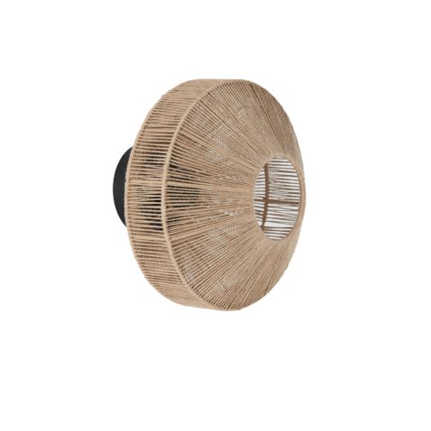 natuurlijke-beige-ronde-wandlamp-light-and-living-lyra
