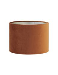 retro-oranje-lampenkap-met-zilver-light-and-living-velours