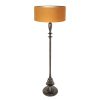 retro-oranje-zwarte-vloerlamp-vloerlamp-steinhauer-bois-antiekzwart-en-goud-3777zw