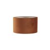 retro-ronde-oranje-zilveren-lampenkap-light-and-living-velours