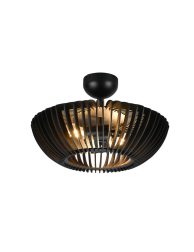 retro-zwarte-ronde-plafondlamp-trio-leuchten-colino-615900232