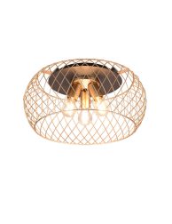 rustieke-messing-ronde-plafondlamp-trio-leuchten-tamil-611100308