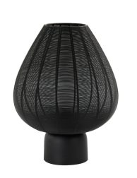 rustieke-ronde-zwarte-tafellamp-light-and-living-suneko