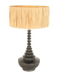 rustieke-zwart-beige-rotan-tafellamp-tafellamp-steinhauer-bois-antiekzwart-en-naturel-3757zw-1