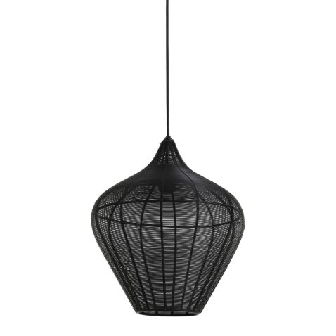 rustieke-zwarte-bolvormige-hanglamp-light-and-living-alvaro