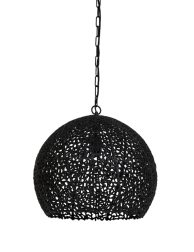 rustieke-zwarte-bolvormige-hanglamp-light-and-living-sinula