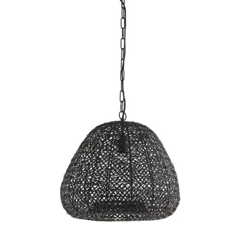 rustieke-zwarte-hanglamp-geweven-light-and-living-finou