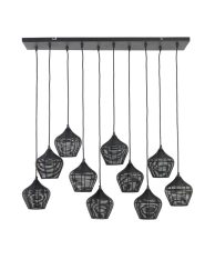 rustieke-zwarte-hanglamp-tien-lichtpunten-light-and-living-alvaro