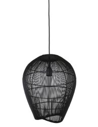 rustieke-zwarte-ovale-hanglamp-light-and-living-yumi