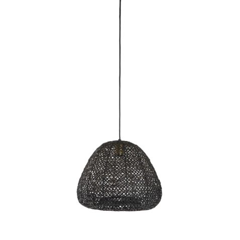 rustieke-zwarte-ronde-hanglamp-light-and-living-finou
