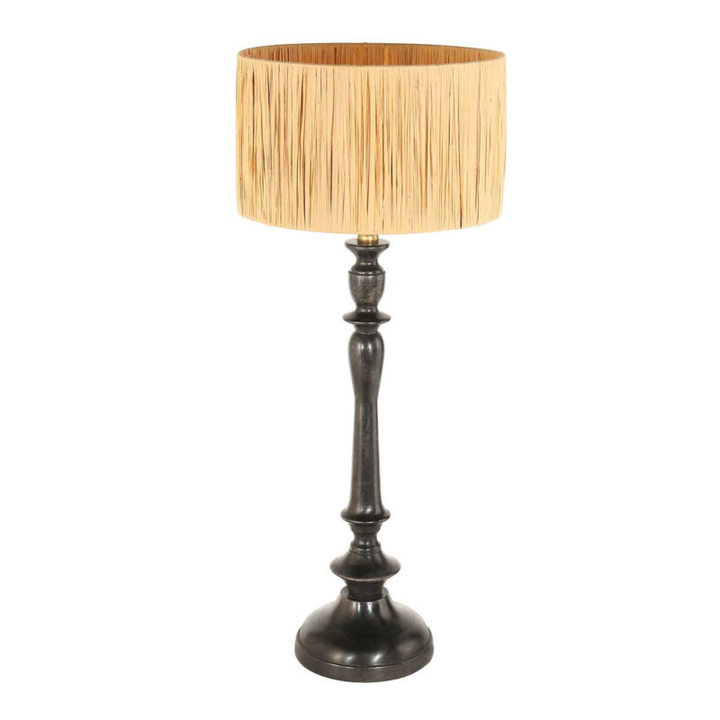 annelighting-tafellamp-bois-zwart-grashout-ø30cm-e27-3766zw-1