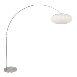 staalkleurige-vloerlamp-met-witte-kap-vloerlamp-steinhauer-sparkled-light-geborsteld-staal-met-witte-kap-3806st