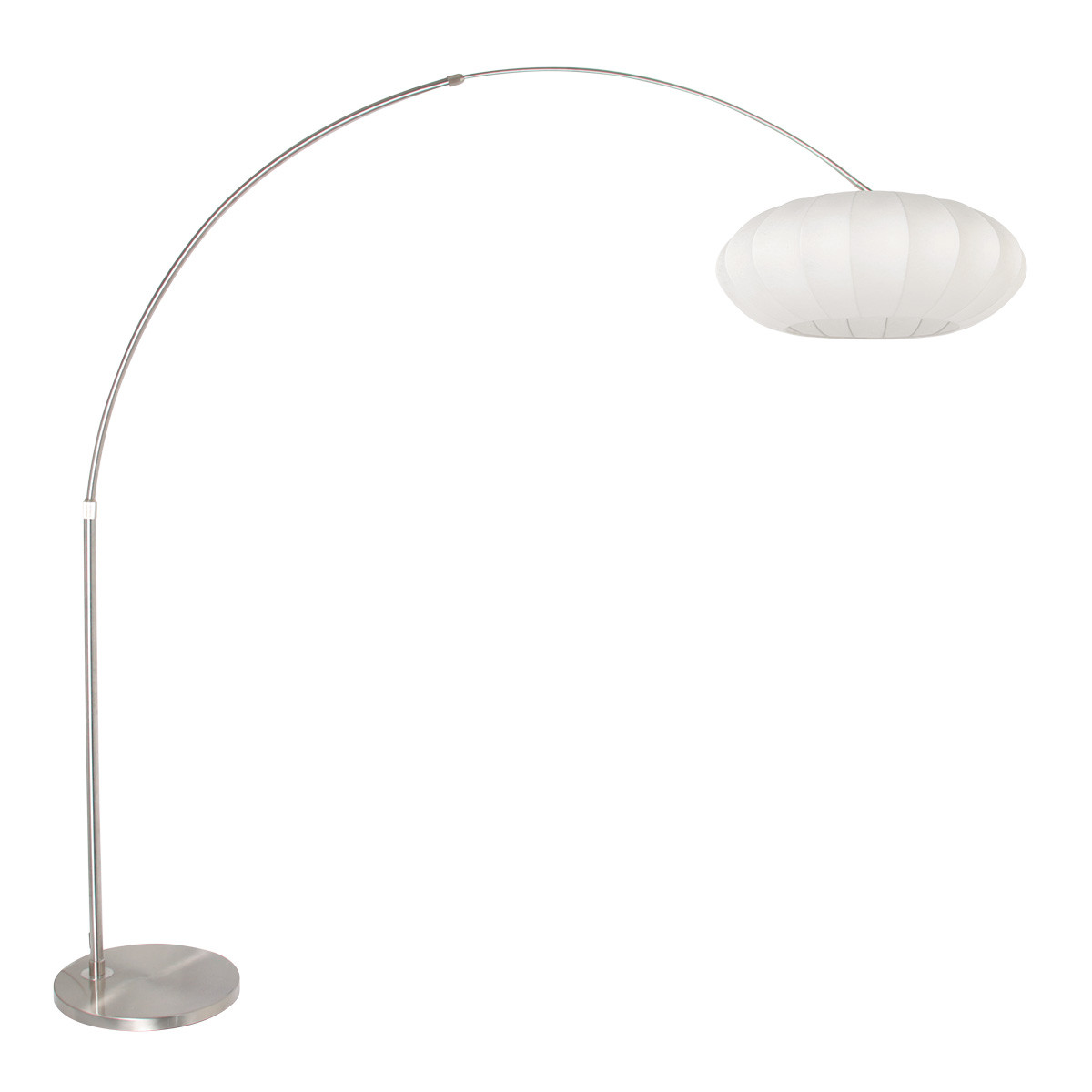 staalkleurige-vloerlamp-met-witte-kap-vloerlamp-steinhauer-sparkled-light-geborsteld-staal-met-witte-kap-3806st