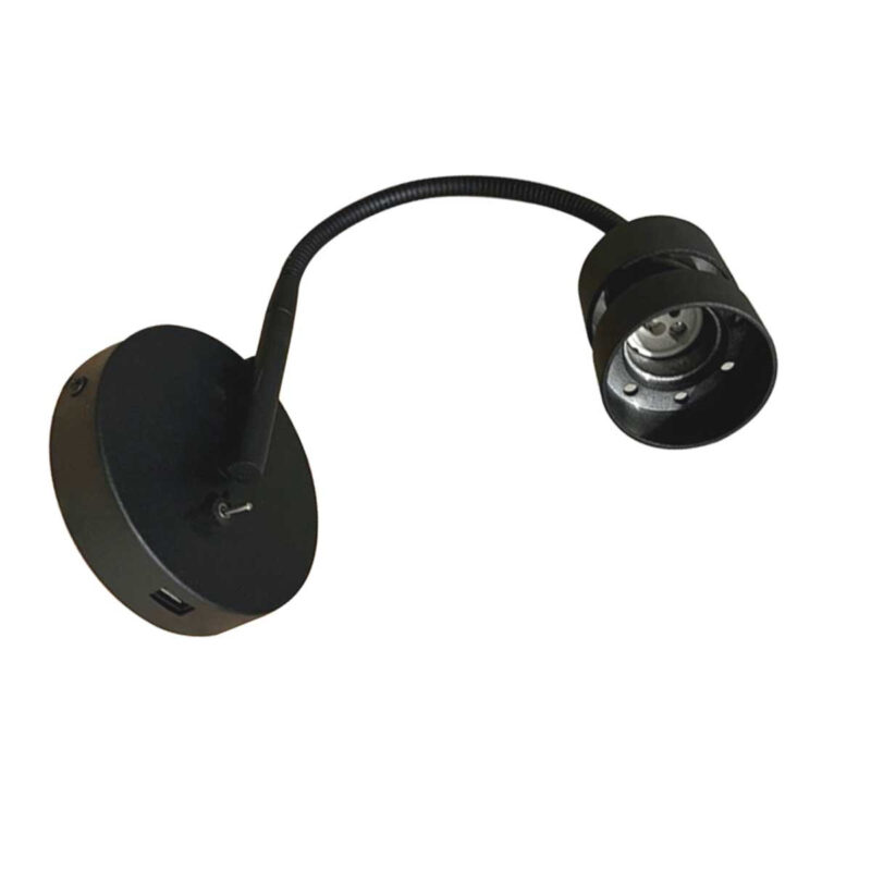 mexlite-wandlamp-upround-zwart-metaal-bedlampje-gu10-3517zw-1