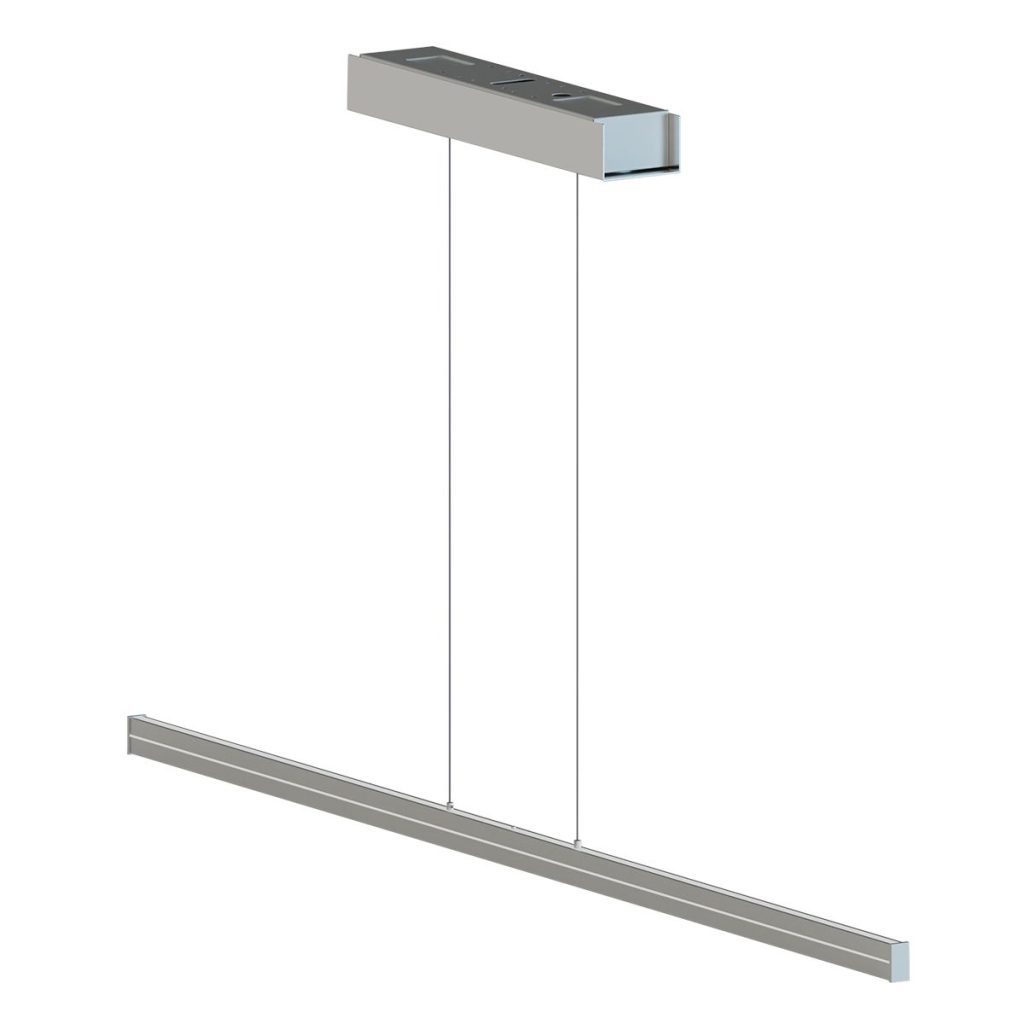 Strakke rechte moderne plafondlamp Steinhauer Bande - Afbeelding 2