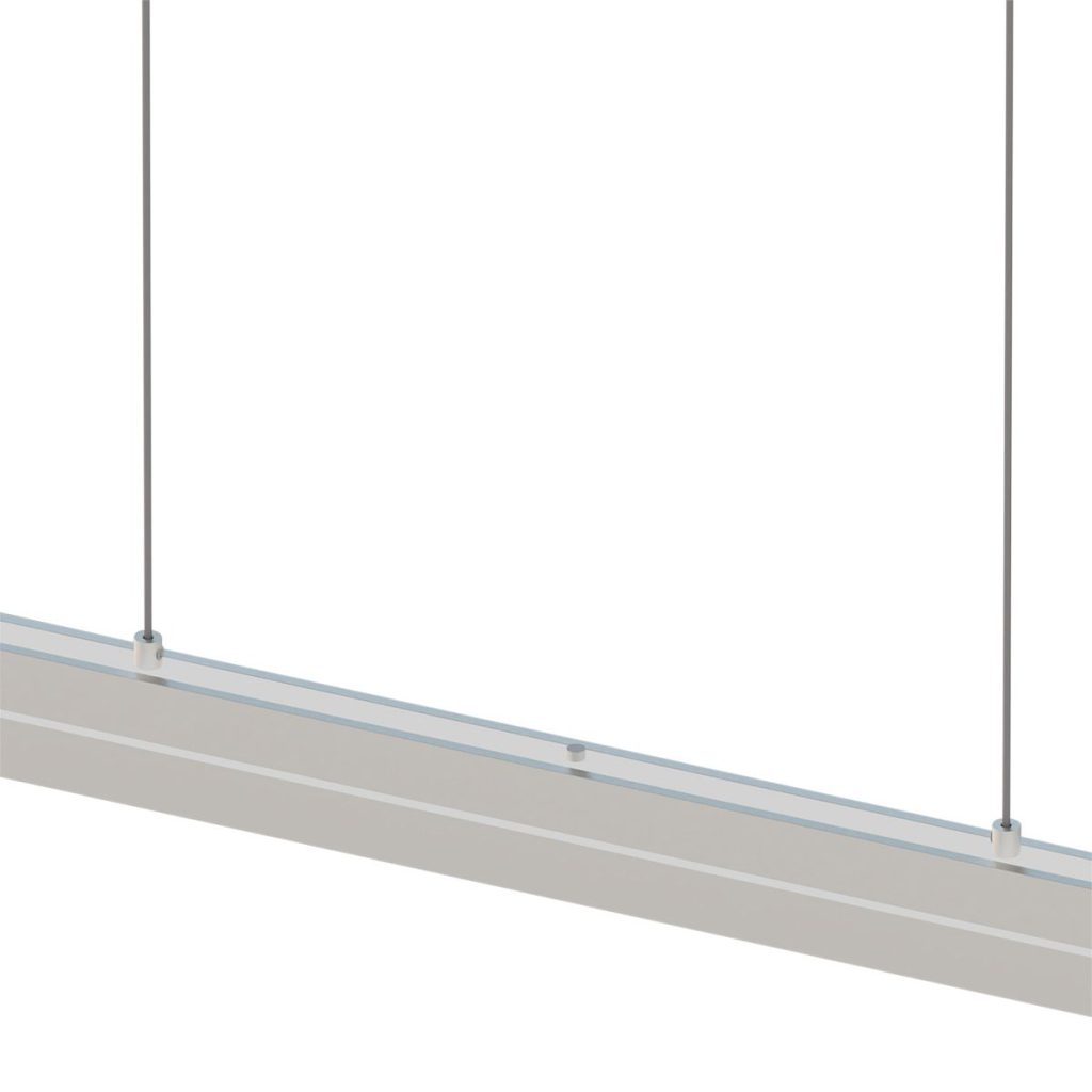 Strakke rechte moderne plafondlamp Steinhauer Bande - Afbeelding 3