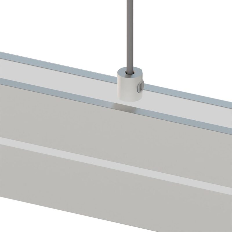 Strakke rechte moderne plafondlamp Steinhauer Bande - Afbeelding 9