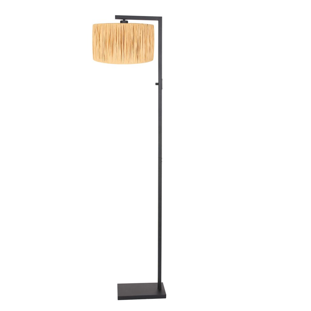 Strakke zwarte staande lamp Steinhauer Stang - Afbeelding 2