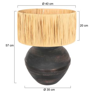 annelighting-tafellamp-lyons-zwart-grashout-ø40cm-e27-3746zw-1