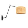 verstalbare-wandlamp-zwart-wandlamp-steinhauer-prestige-chic-mat-zwart-armatuur-en-een-neutraal-kleurige-kap.-3795zw