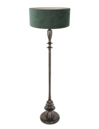 vintage-vloerlamp-groen-fluweel-zwart-vloerlamp-steinhauer-bois-antiekzwart-en-groen-3780zw