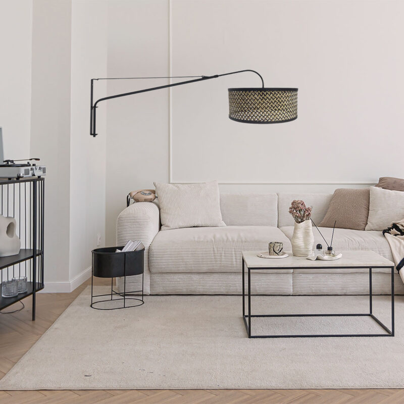 steinhauer-wandlamp-elegantclassy-zwart-bamboemetaal-schemerlamp-e27-3699zw-1