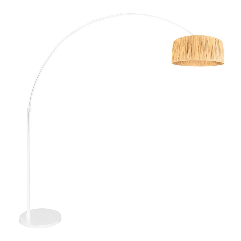 witte-vloerlamp-met-boog-en-ronde-kap-vloerlamp-steinhauer-sparkled-light-naturel-en-wit-3785w