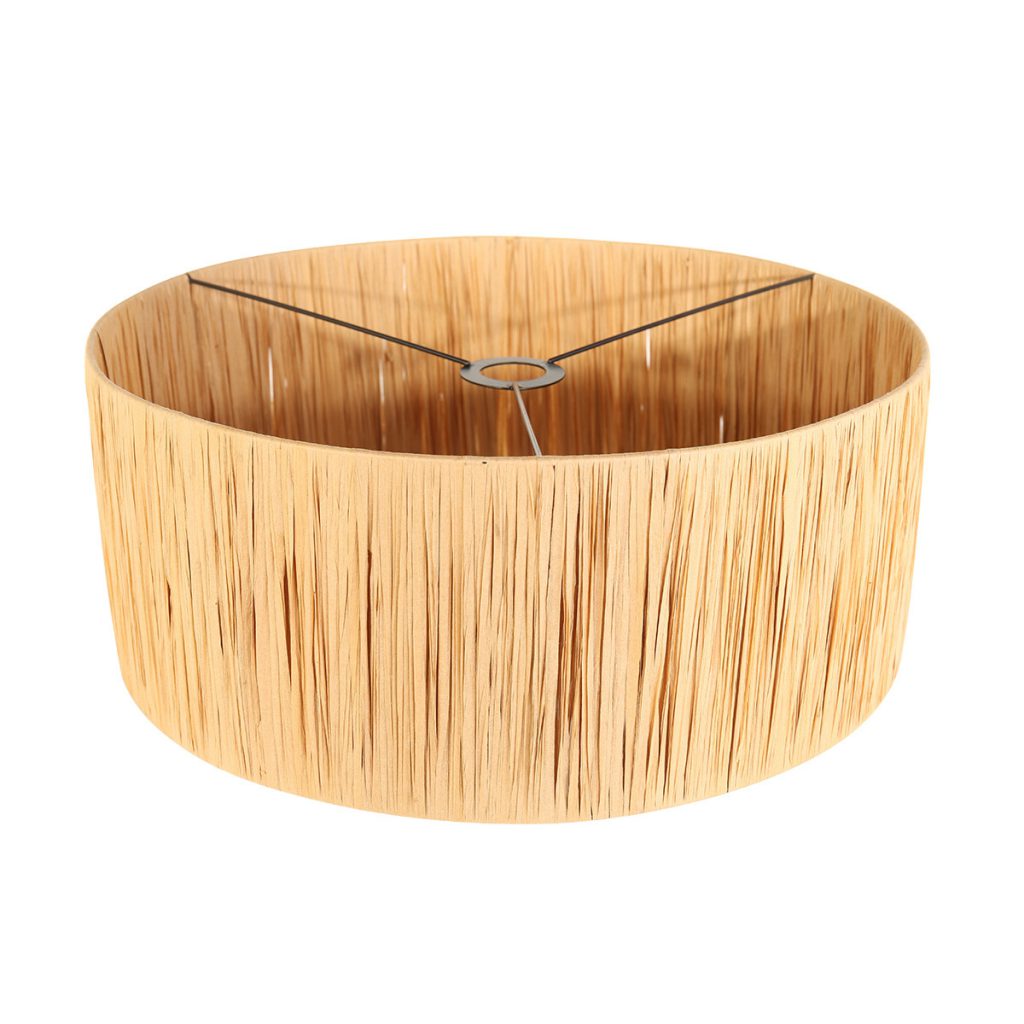 Zwarte hanglamp met ronde houtkleurige kap Steinhauer Sparkled light - Afbeelding 6