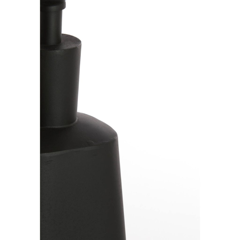 klassieke zwarte tafellamp met lichtroze kap Light & Living Donah - Afbeelding 4