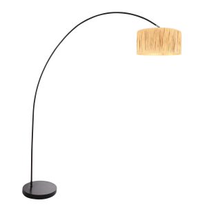 mexlite-vloerlamp-solva-zwart-grasmetaal-booglamp-e27-3740zw-1