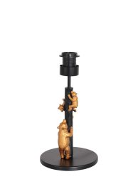 zwarte-tafellamp-met-dierendetails-tafellamp-steinhauer-animaux-naturel-en-zwart-3714zw-1