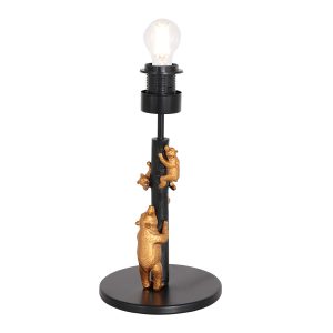annelighting-tafellamp-animaux-zwart-grasmetaal-ø20cm-e27-3714zw-1