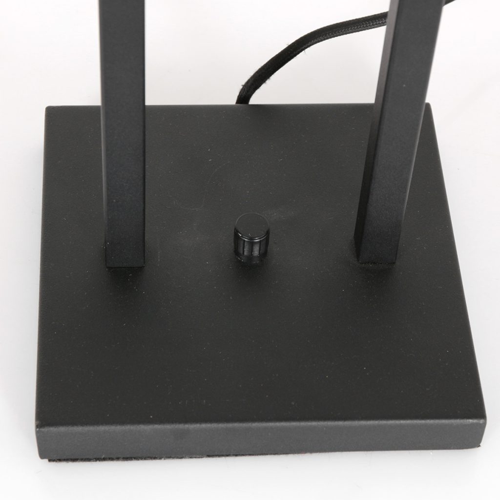 Zwarte Tafellamp met Geometrisch Patroon Steinhauer Stang - Afbeelding 5