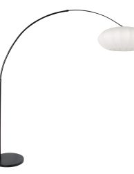 zwarte-vloerlamp-met-witte-kap-vloerlamp-steinhauer-sparkled-light-mat-zwart-met-witte-stoffen-kap-3807zw