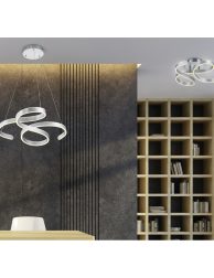 minimalism style interior of dining room