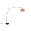 moderne-taupe-vloerlamp-met-zwart-trio-leuchten-mansur-419200141