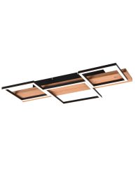 moderne-zwarte-plafondlamp-met-hout-trio-leuchten-harper-622910332