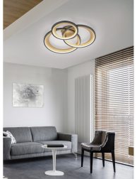 Apartment with wooden blinds